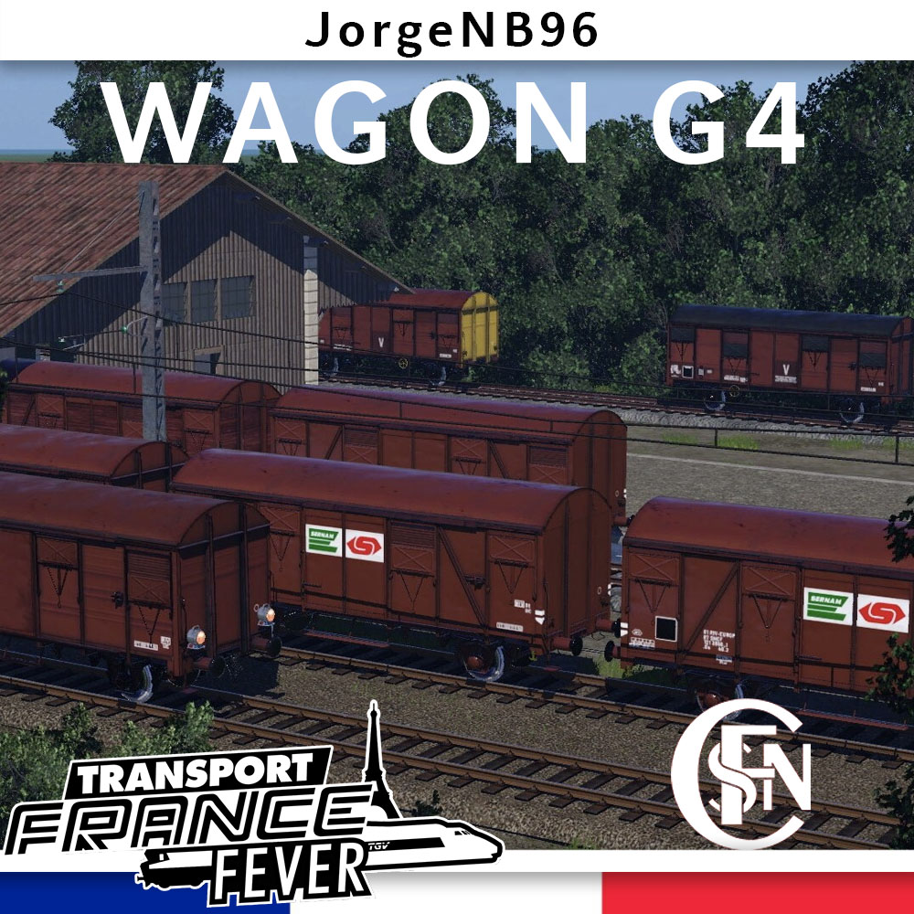 SNCF G4 Boxcars