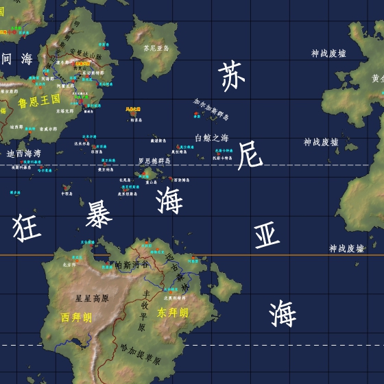 Steam 工作坊::诡秘星球世界地图