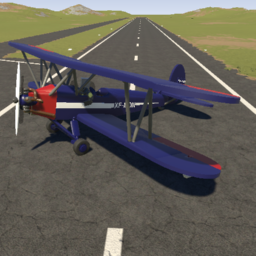 Polikarpov Po-2 Civilian Midnight Blue by Uncle T