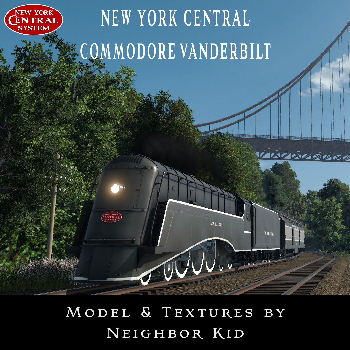 New York Central Commodore Vanderbilt Hudson
