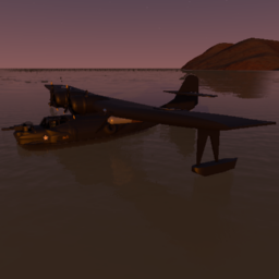 Consolidated PBY-5A Catalina Black Cats w Torpedoes by Uncle T