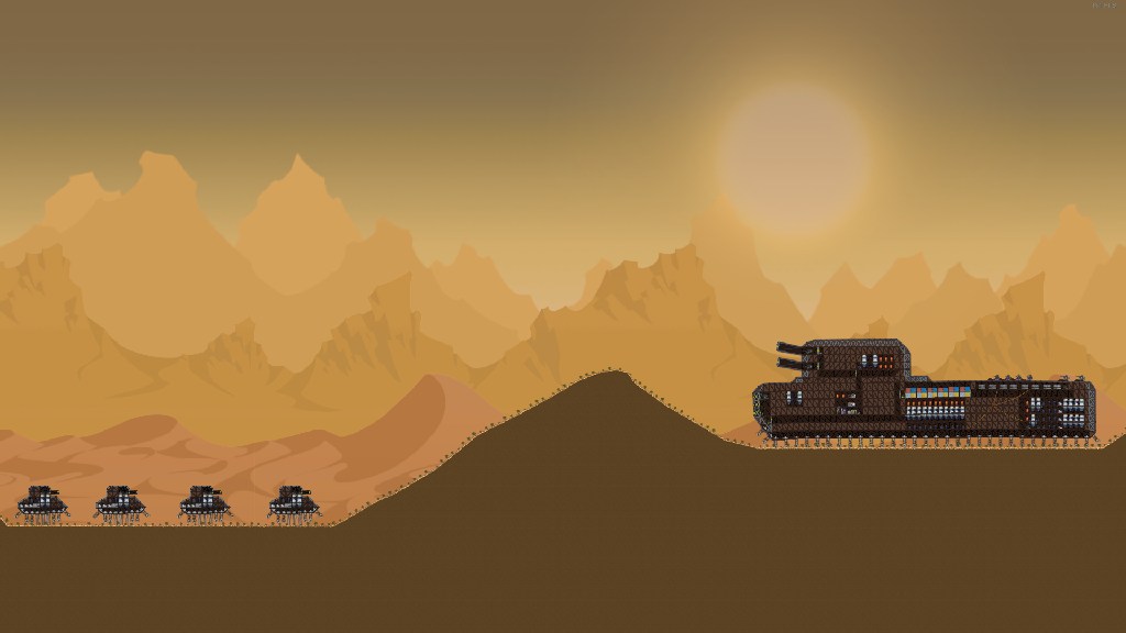 Shermans VS P.1000 Ratte