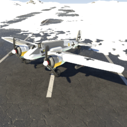 Henschel Hs-129 B-2 Winter w Bombs by Uncle T