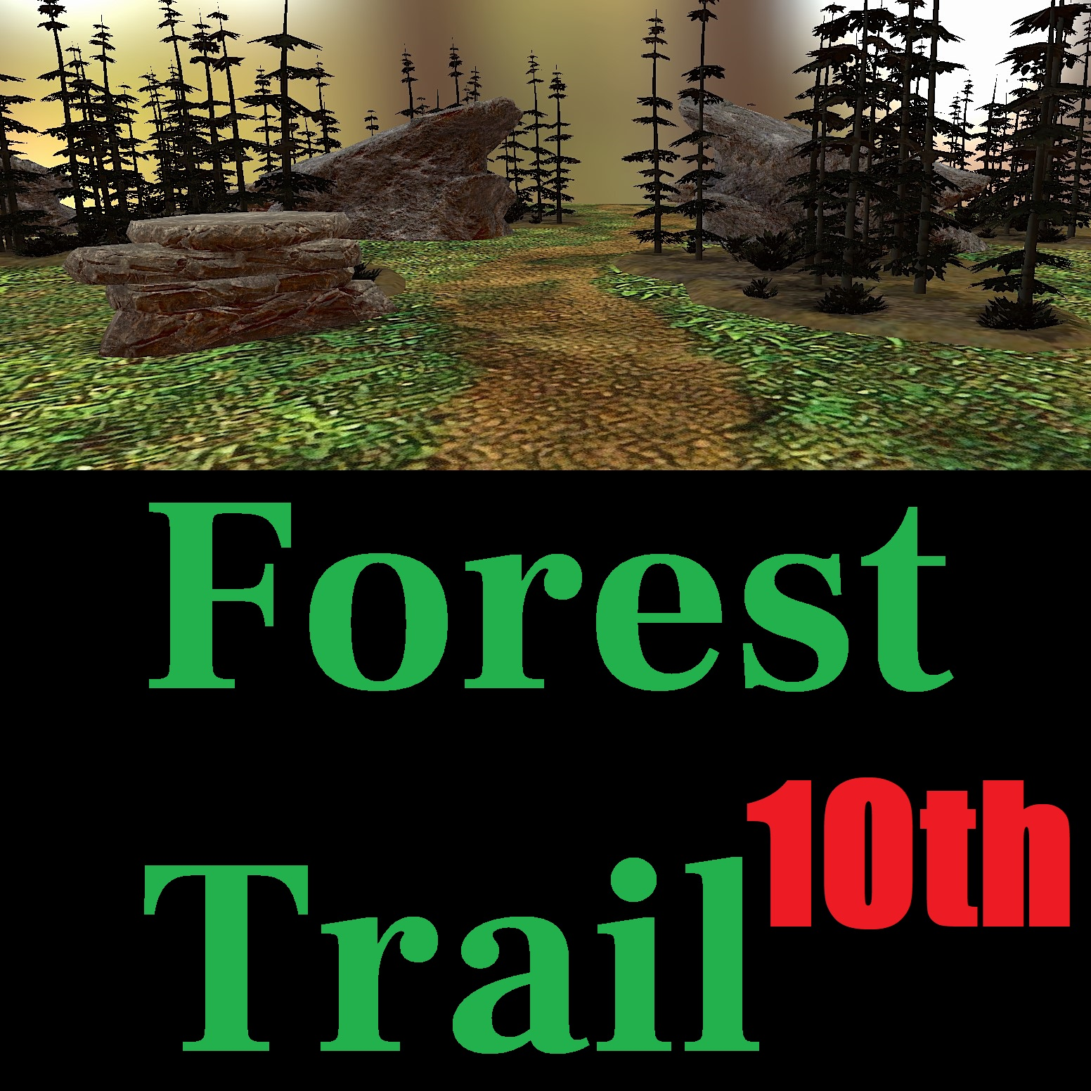 40k Strike Force/Incursion Map: Forest Trail