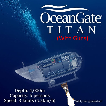 Titan Submersible (With Guns) – Barotrauma Mod