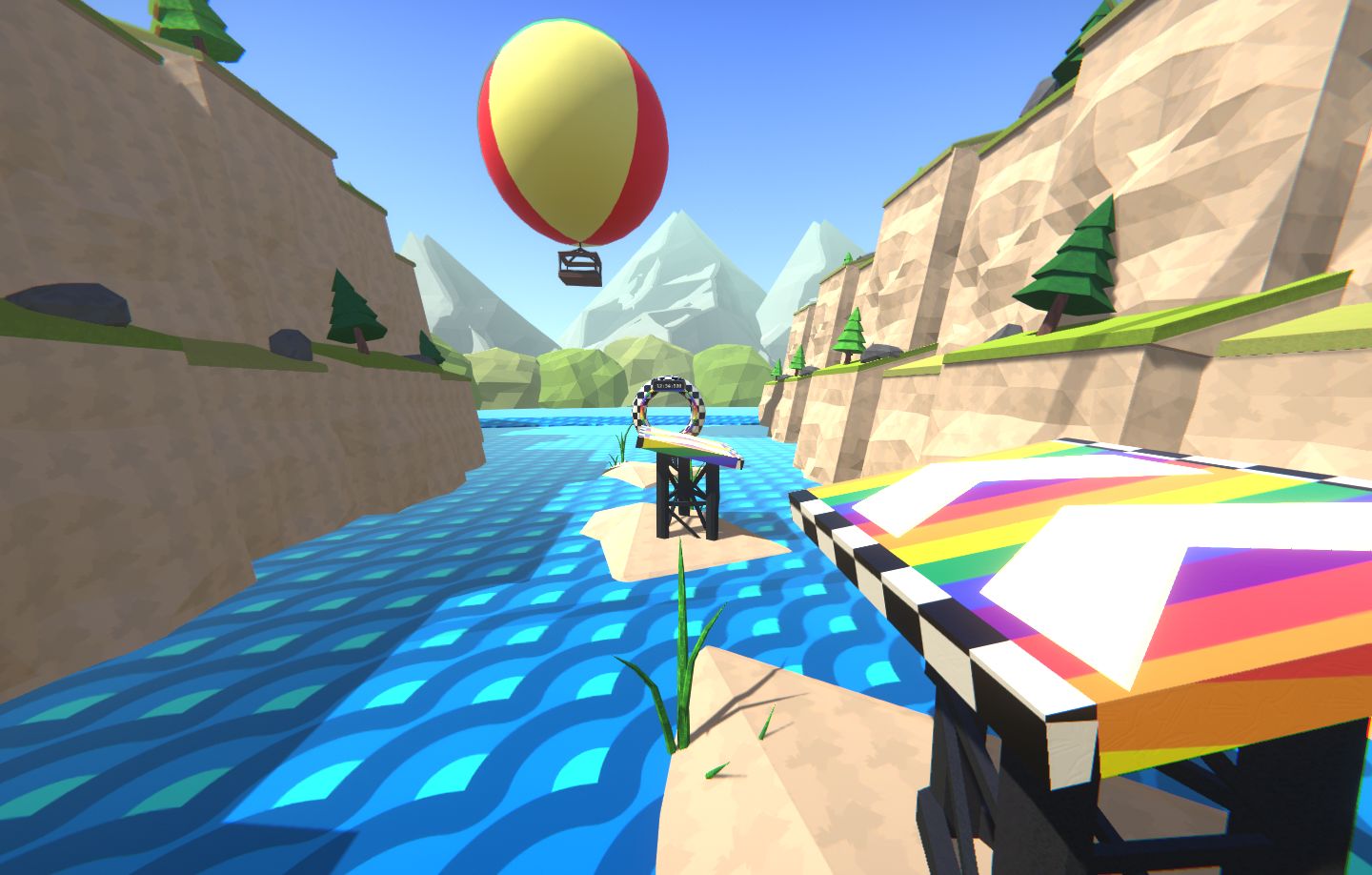 Rainbow hop