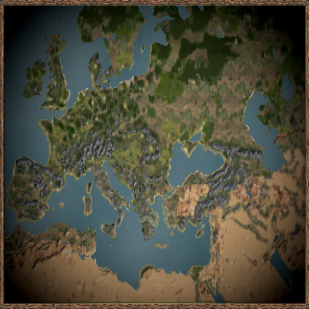Europa 270 BC Map (DarthMod Rome Version)
