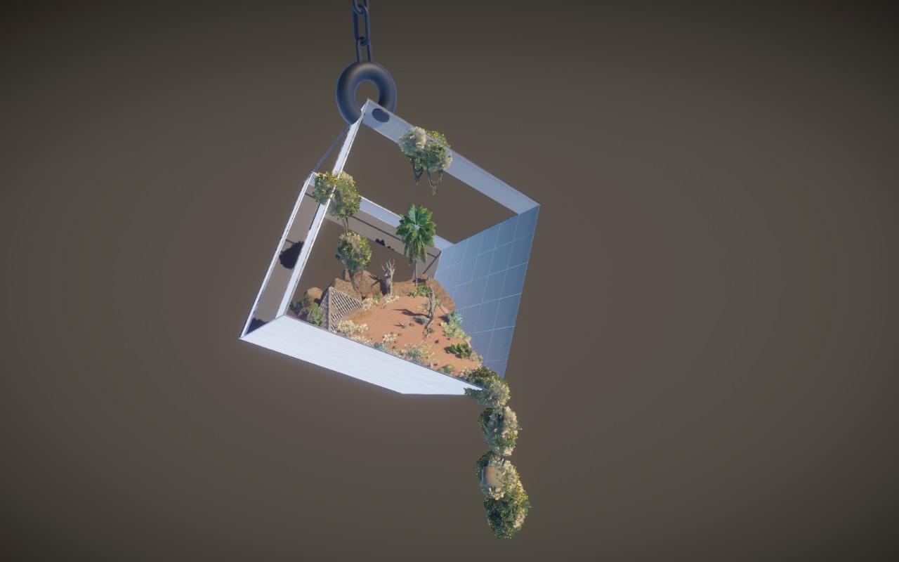Desert Terrarium Build for Caracal!