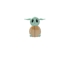 mini stuffed yoda preview