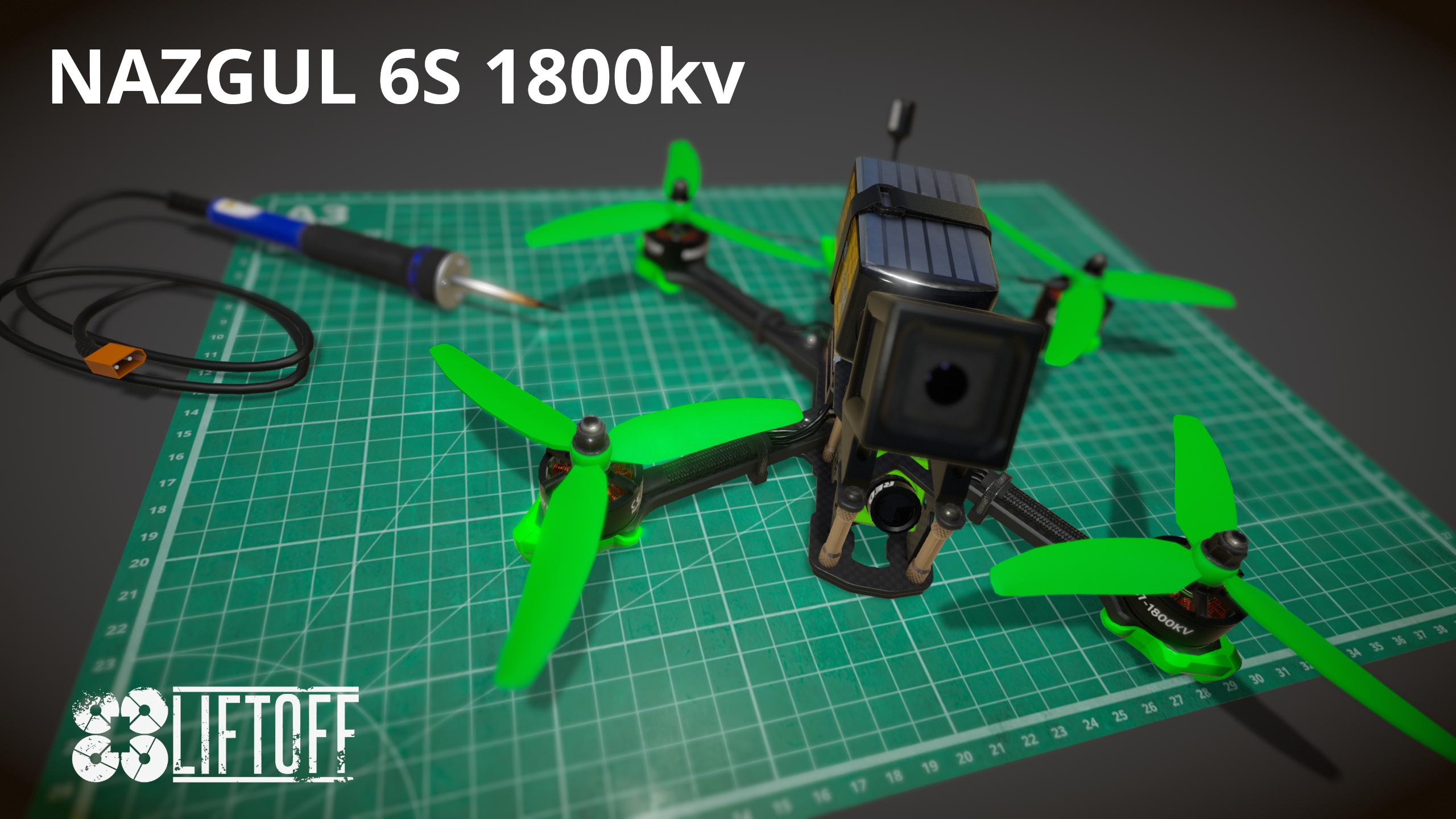 NAZGUL 6S 1800kv
