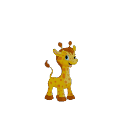 Giraffe decal preview