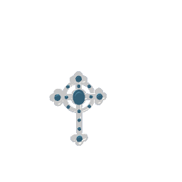 Gothic wall cross preview