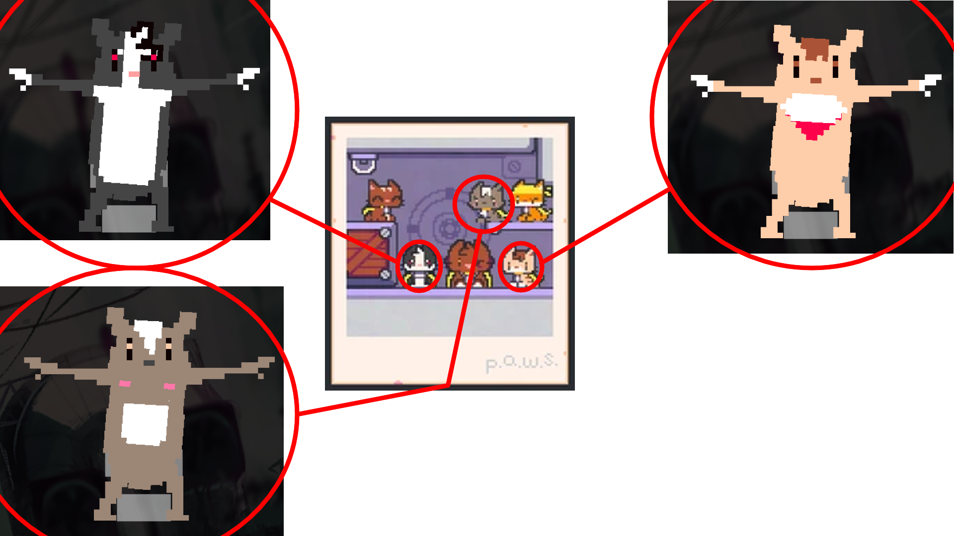 the rest of the P.A.W.S. team that i didn't make yet
