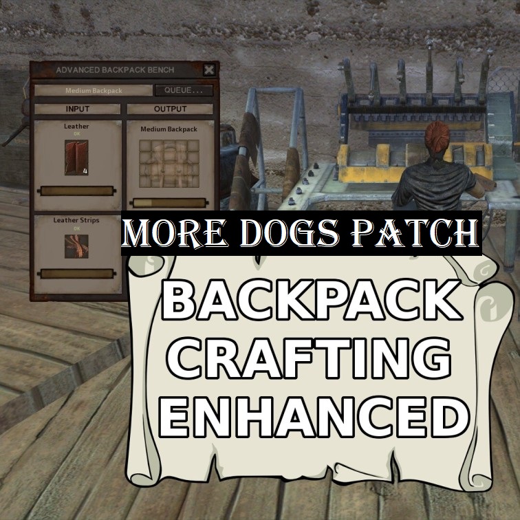 More Dogs - Backpack Crafting Enhanced Patch