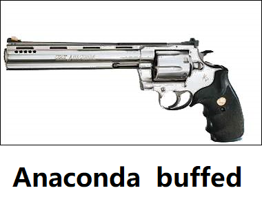 Anaconda buffed
