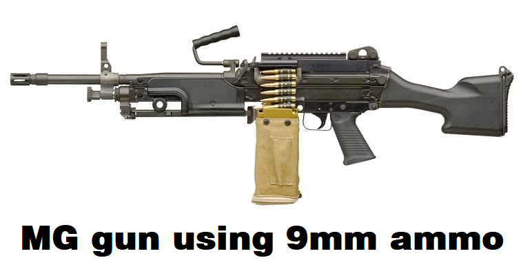 MG gun 9mm mod