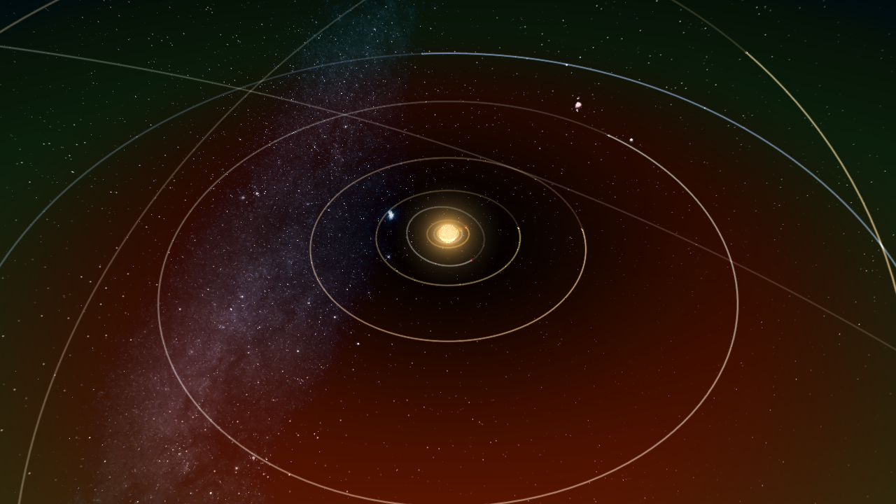 Solar System in 7.931 Billion Years (Hypothetical)