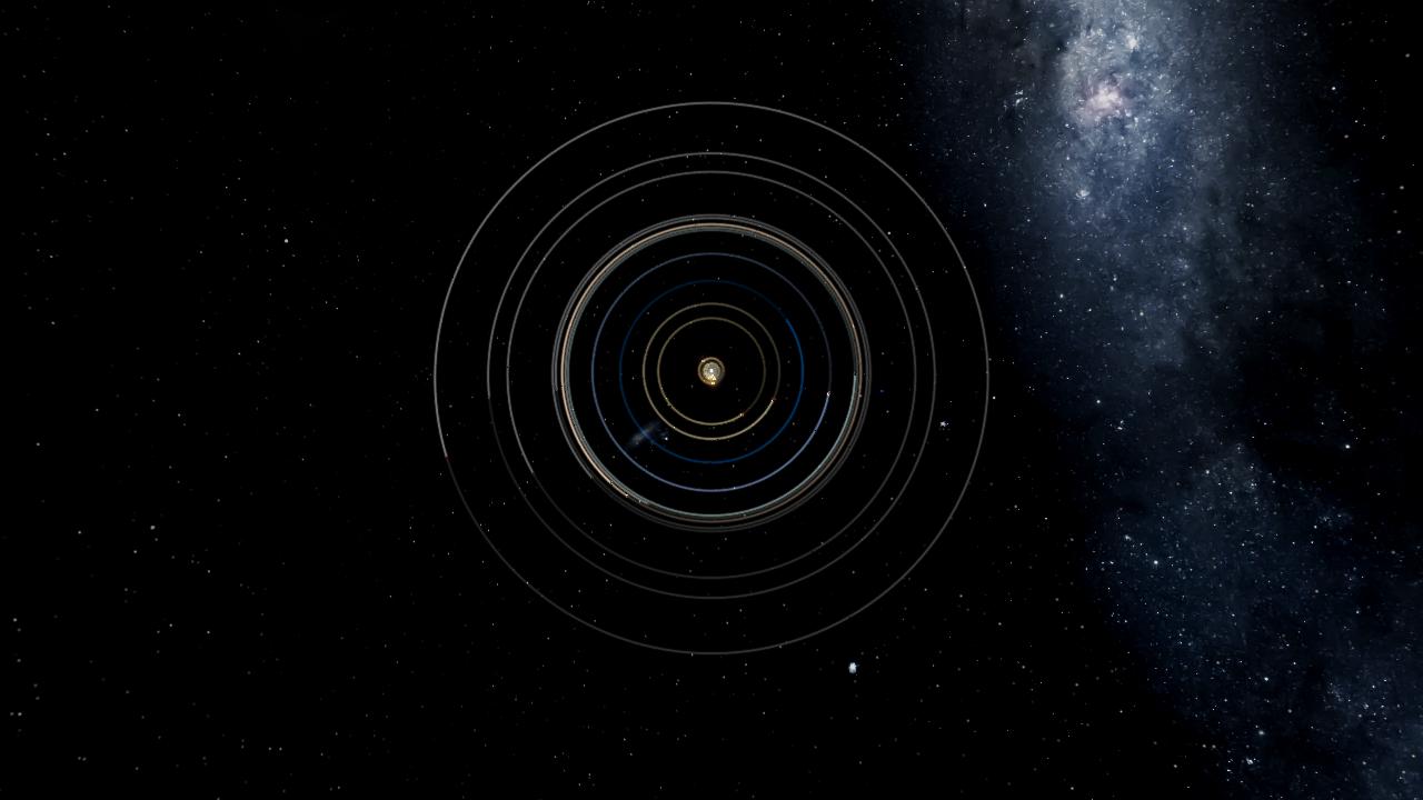 Solar System (4,535 Billion Years ago) Hypothetical