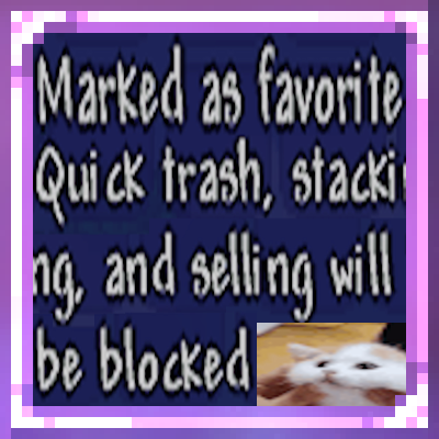 the favorite tooltip but worse – tModLoader Mod