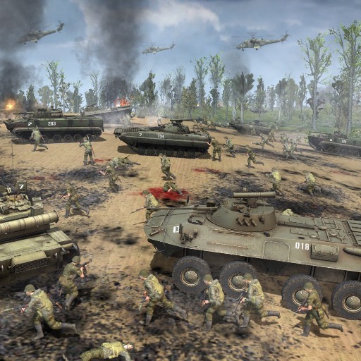 ModernConflict map (editor)