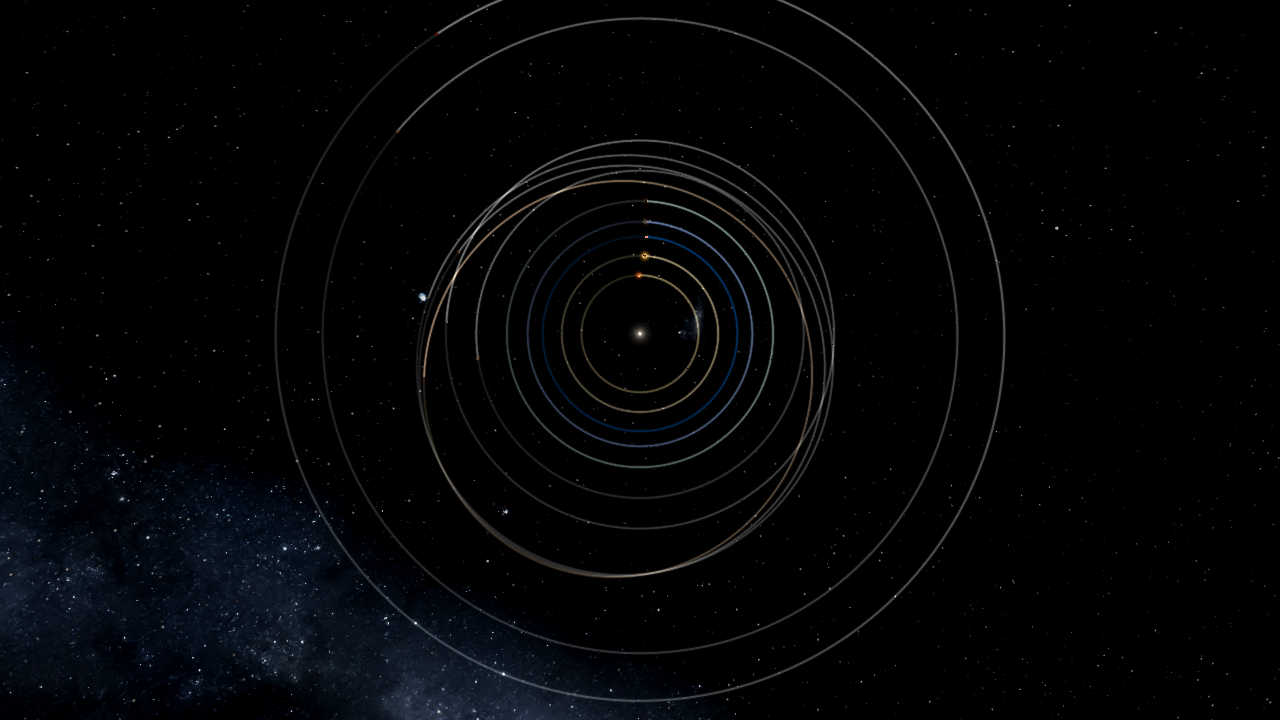 Solar System 4549.5 (Million Years Ago) (Hypothetical)