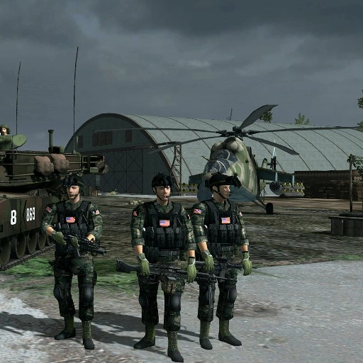 Modern Conflict Soviet Airbase (editor map)