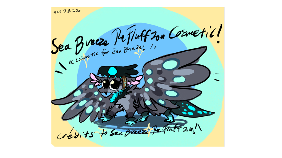 Sea Breeze The Fluffgons Cosmetic! :3