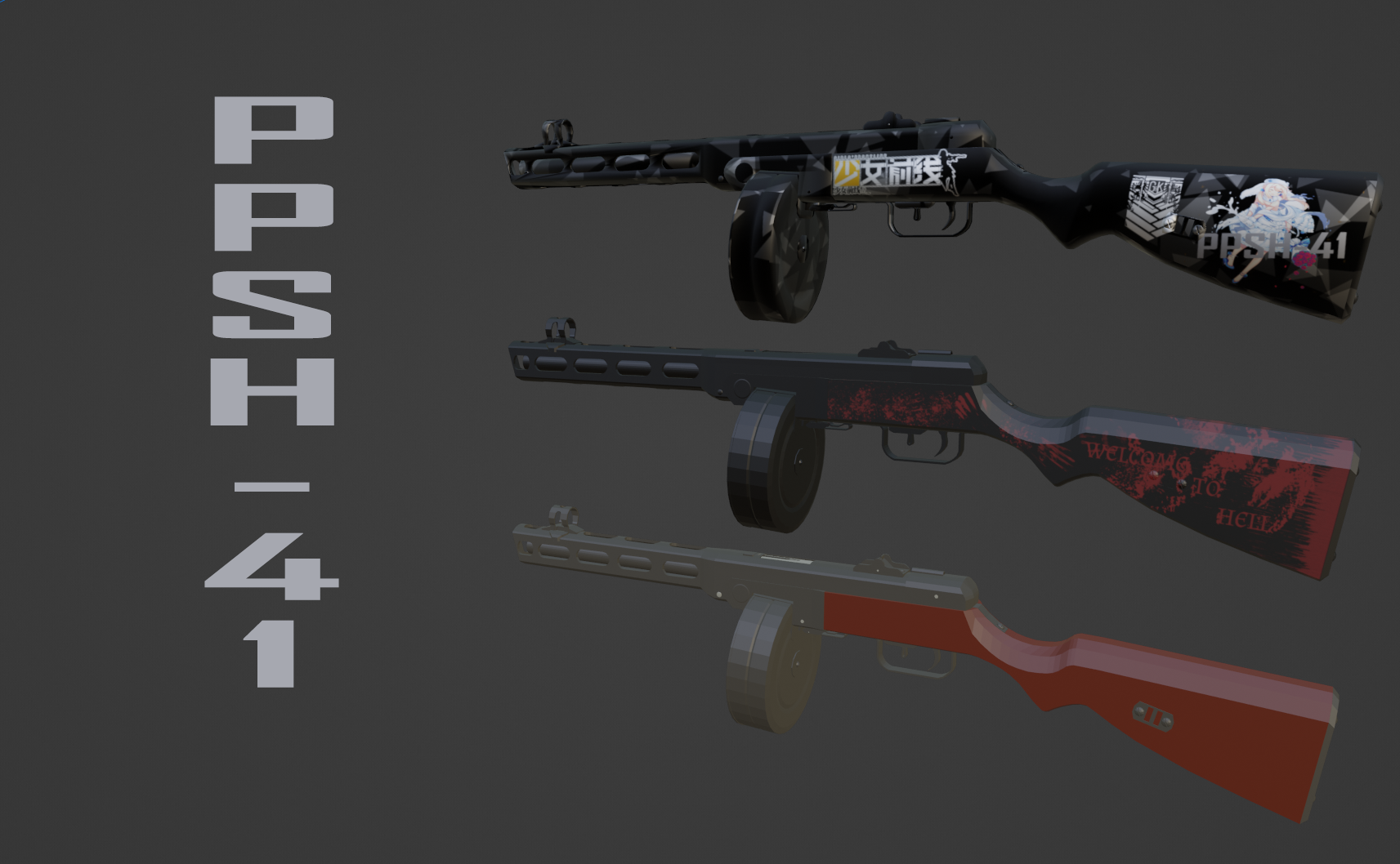 PPsh-41 – Unturned Mod