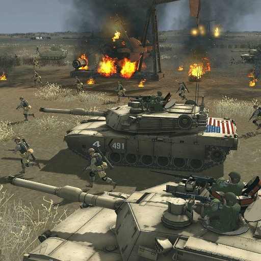 Modern Conflict -Desert Hell  (editor map)