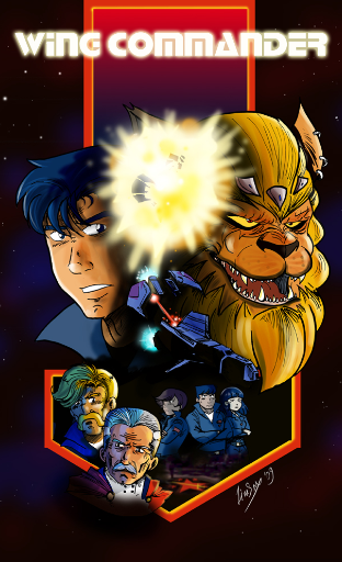 Wing Commander Fan Art Poster