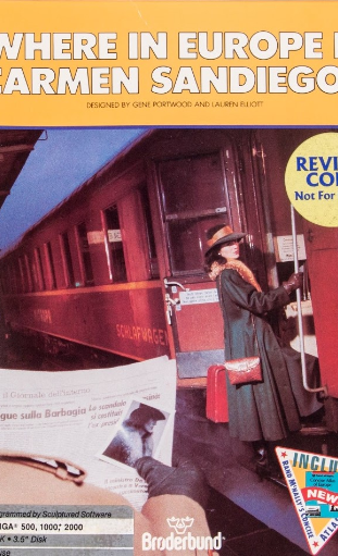 Carmen Sandiego Europe Poster