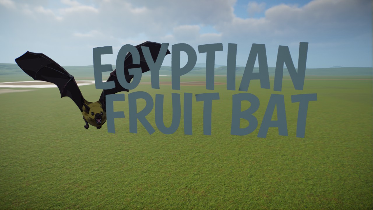 Egyptian Fruit Bat Sign