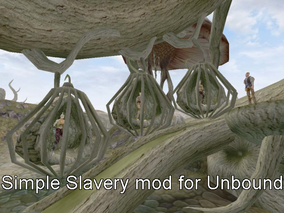 Simple slavery mod for Unbound (abandoned)