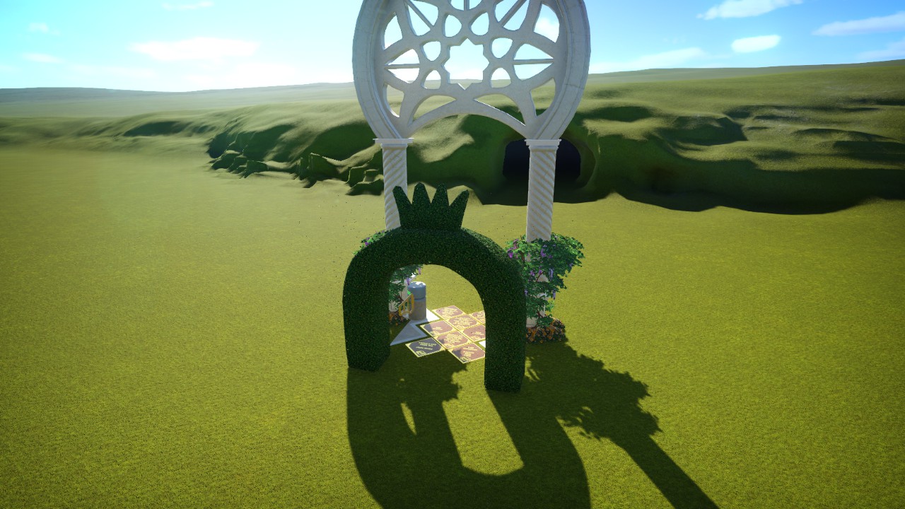fairytale entrance