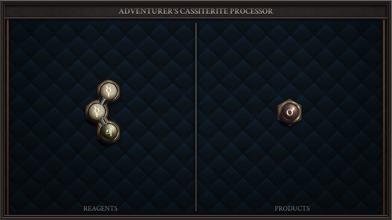 Adventurer's Cassiterite Processor