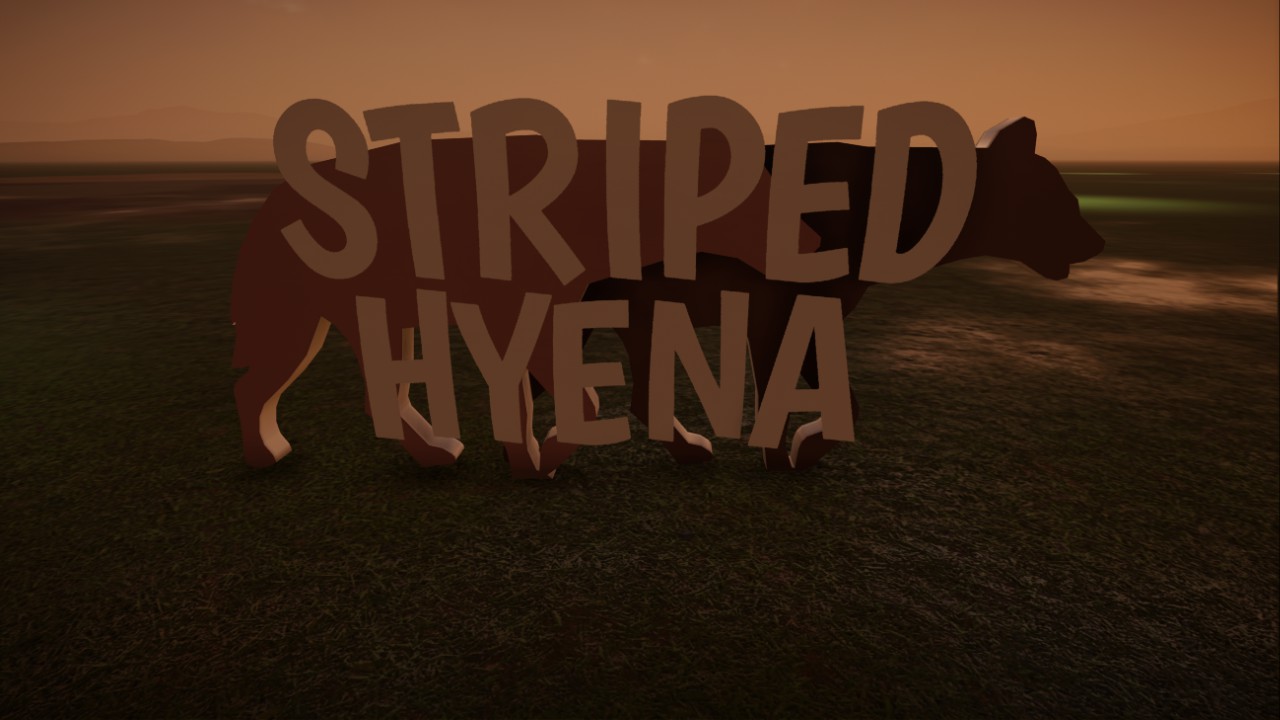 Striped Hyena Sign