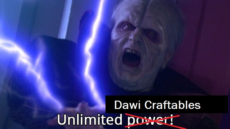 Unlimited Dawi Craftables for SFO/Vanilla