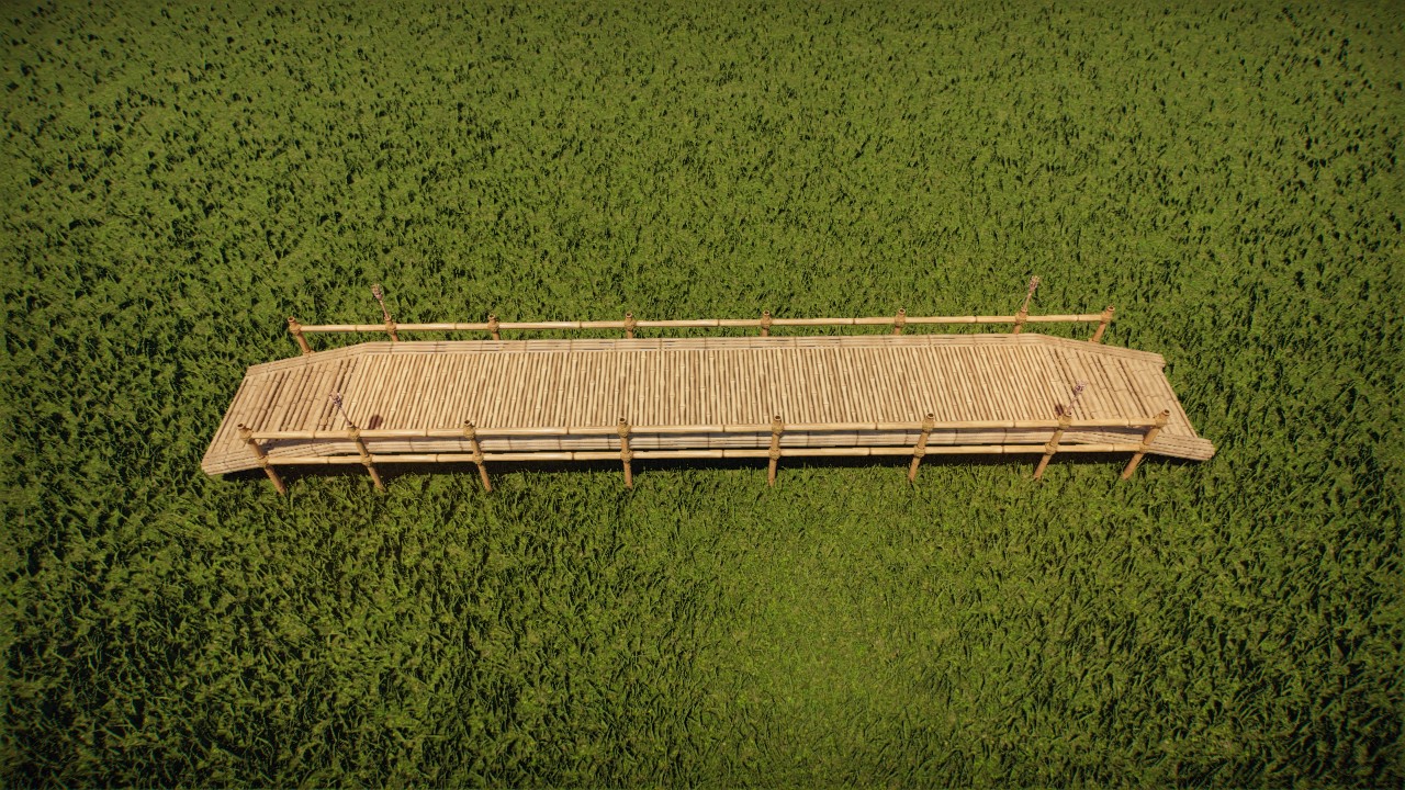 Tropical low bridge / Puenta bajo tropical