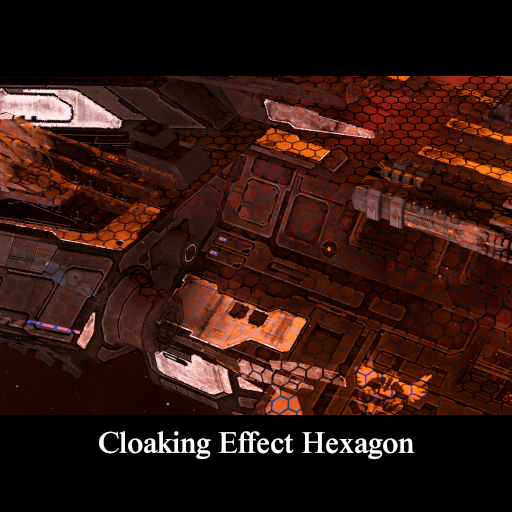 Cloaking Effect Hexagon
