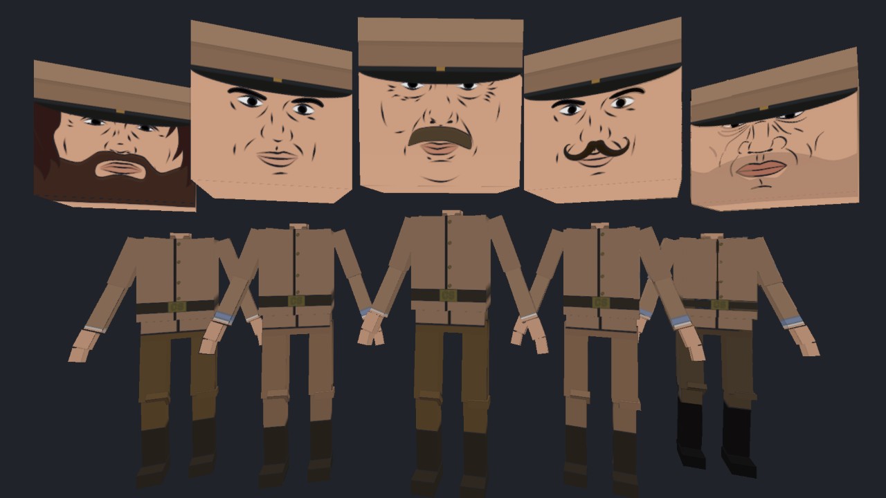 Civil War | Confederate States Army Infantry (Brown Uniforms)