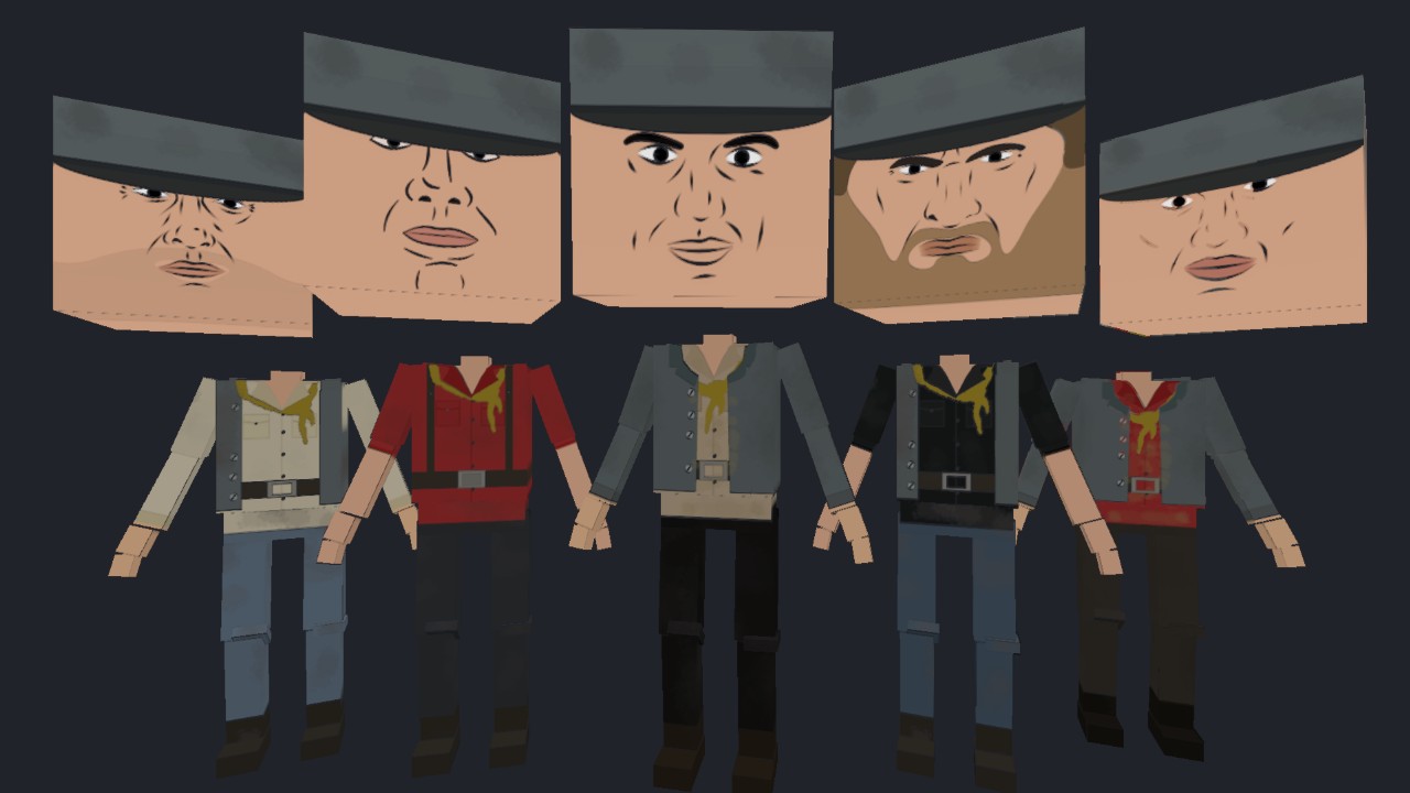 RDR2 | Lemoyne Raiders - Recruits