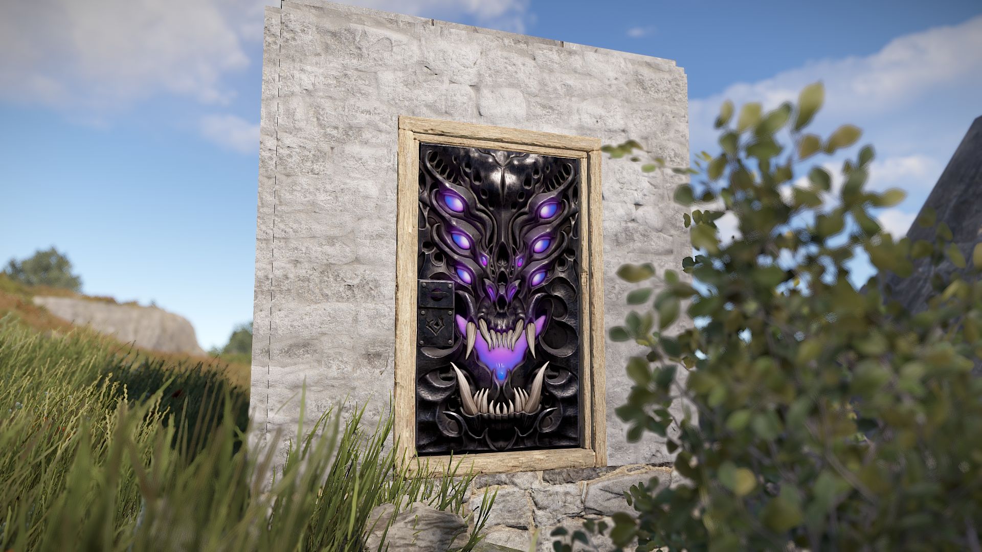 Abyss Metal Door