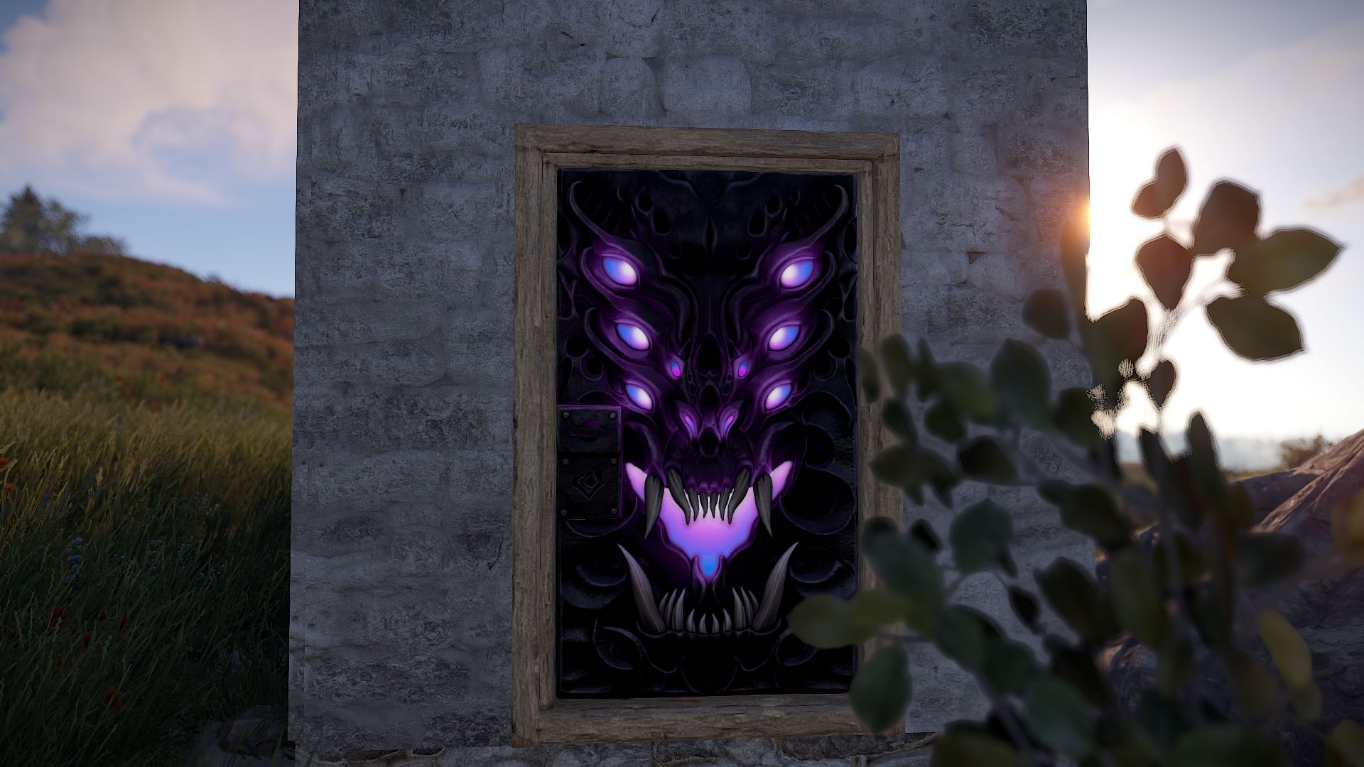 Abyss Metal Door