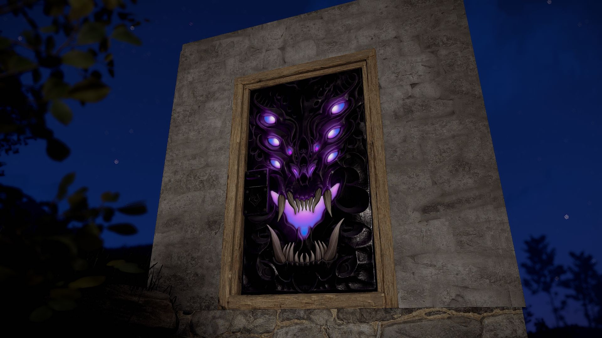Abyss Metal Door