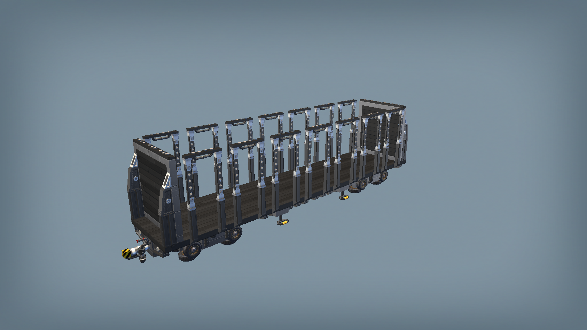 Pulpwood Stake Flatcar