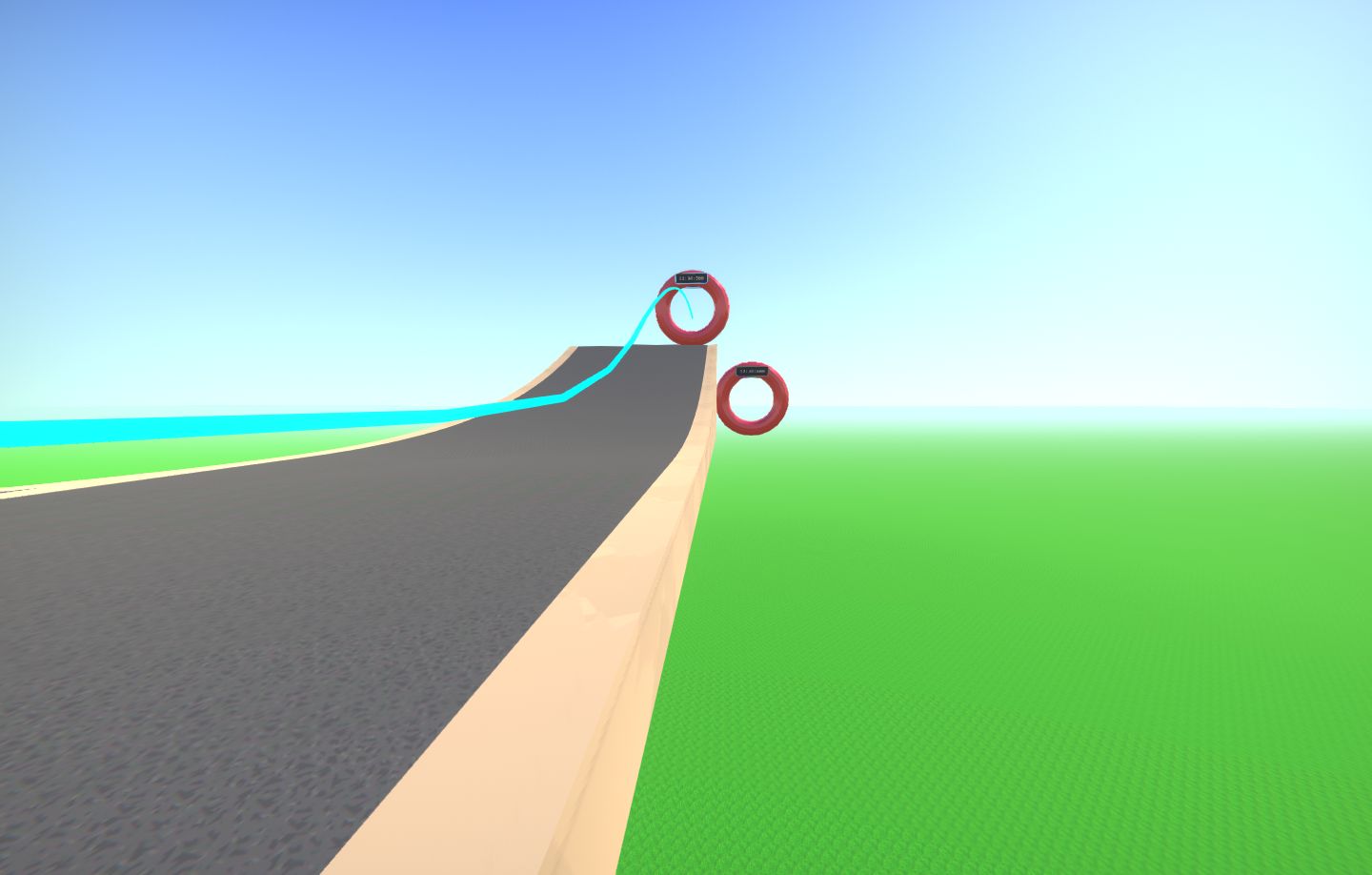 transition collision test