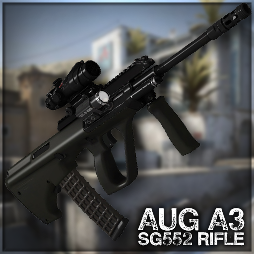 Counter-Strike 2: Steyr AUG A3 – Left 4 Dead 2 Mod