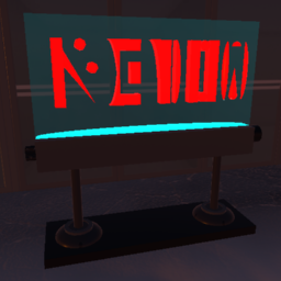 SF Props-Sci-Fi Sign