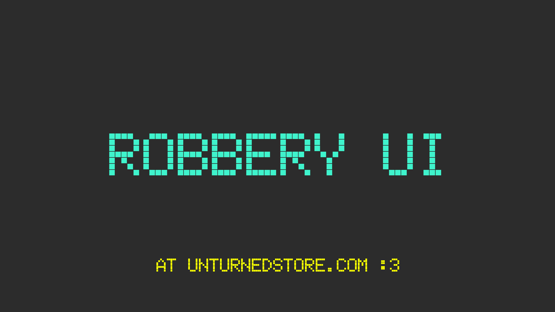 Robbery UI