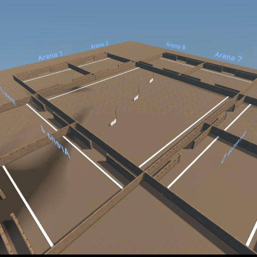 Melee Tournament Map